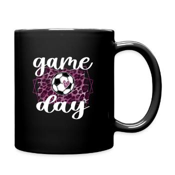 Football Game Day Football Fan Football Match Day - Full Colour Mug - black - Right