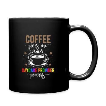 Childcare provider Childcare worker Gift - Full Colour Mug - black - Right