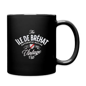 Der Vintage-Club der Ile de Brehat - Tasse einfarbig - Schwarz - Rechts