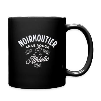 Noirmoutier Anse rouge Athletic club - Mug uni - noir - Droite