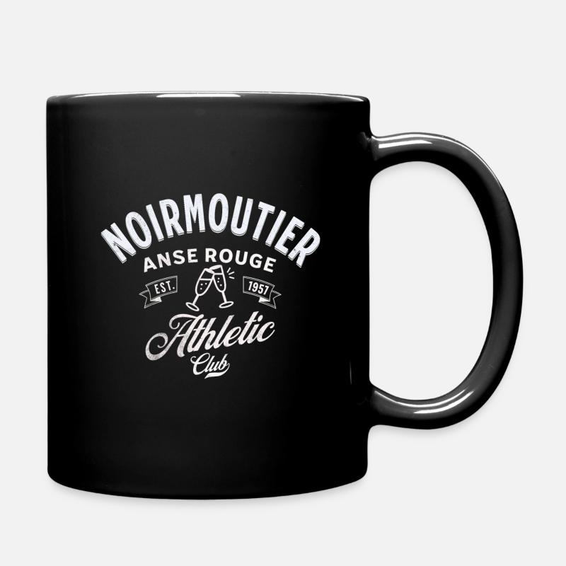 Noirmoutier Anse rouge Athletic club - Mug uni - noir