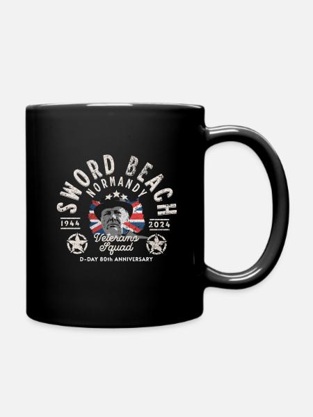 Sword beach D Day 80th anniversary - Mug uni - noir