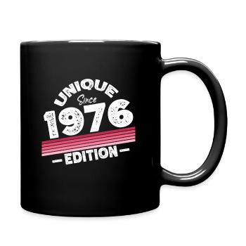 Unique depuis 1976 Edition Anniversaire Millésime 1976 - Mug uni - noir - Droite