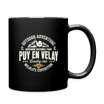 Le Puy en Velay outdoor Auvergne - Full Colour Mug - black - Right