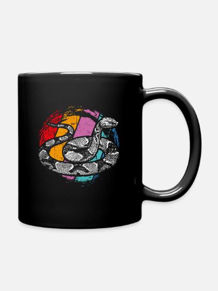 Serpent de reptile - Mug uni - noir