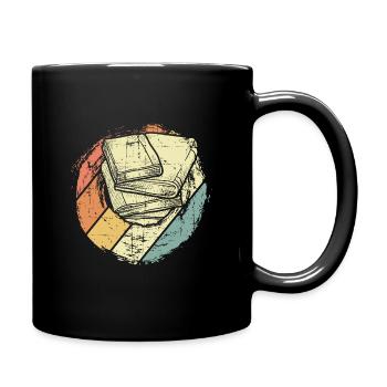 books - Full Colour Mug - black - Right