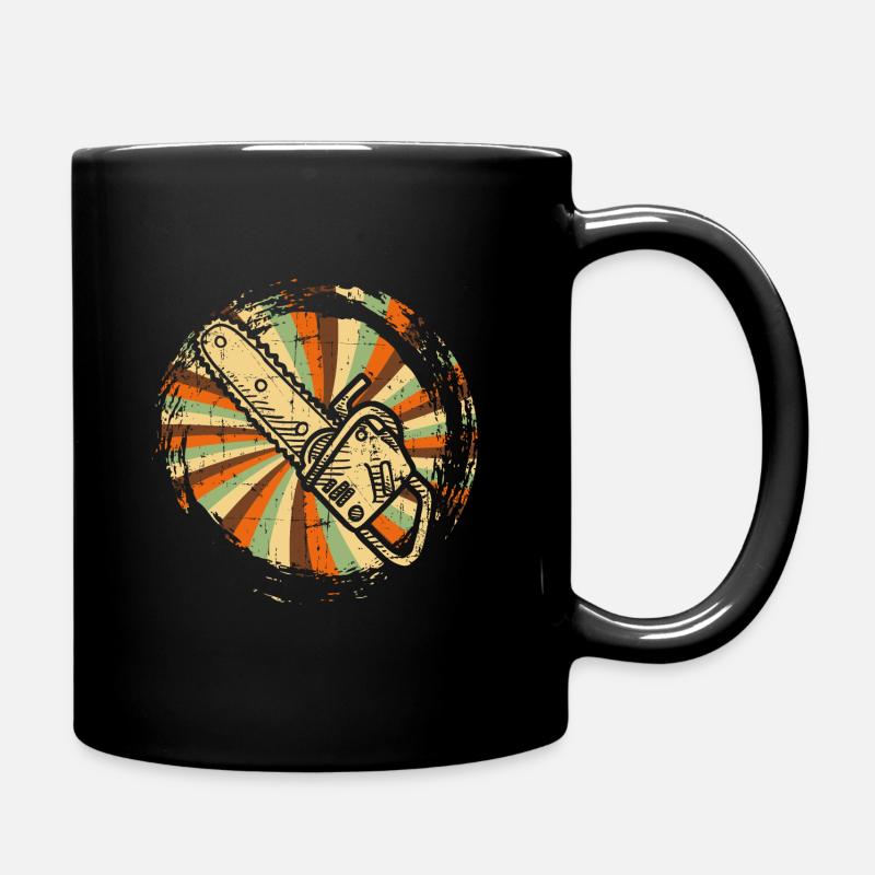 Förster Motorsäge - Mug uni - noir