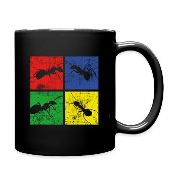 Ant - Full Colour Mug - black - Right