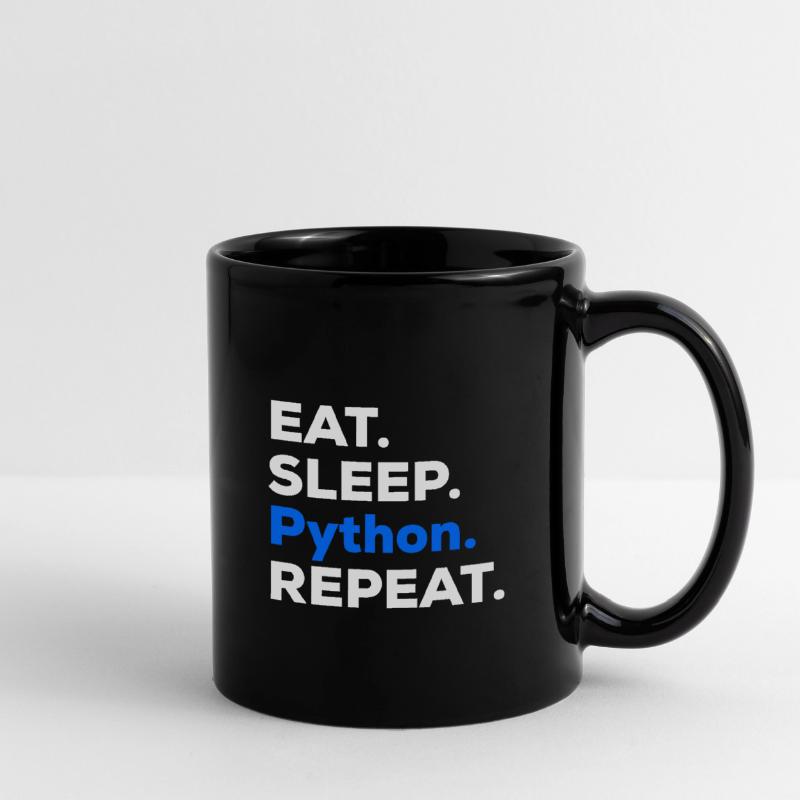 Eat Sleep Python Repeat Mug uni