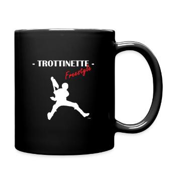 Scooter Logo White - Full Colour Mug - black - Right