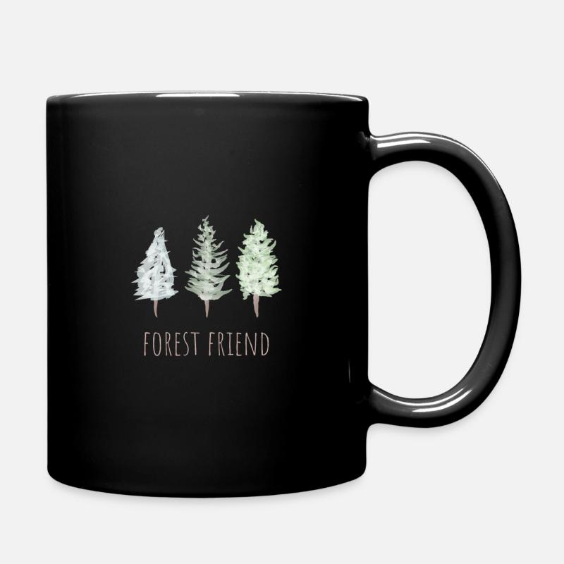 Ami de la forêt - Mug uni - noir