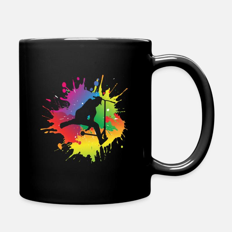 Scooter - Tasse einfarbig - Schwarz