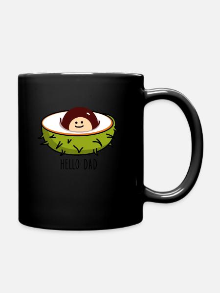Naissance de bébé châtaigne b - Mug uni - noir