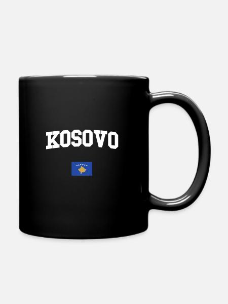 KOSOVO - Full Colour Mug - black