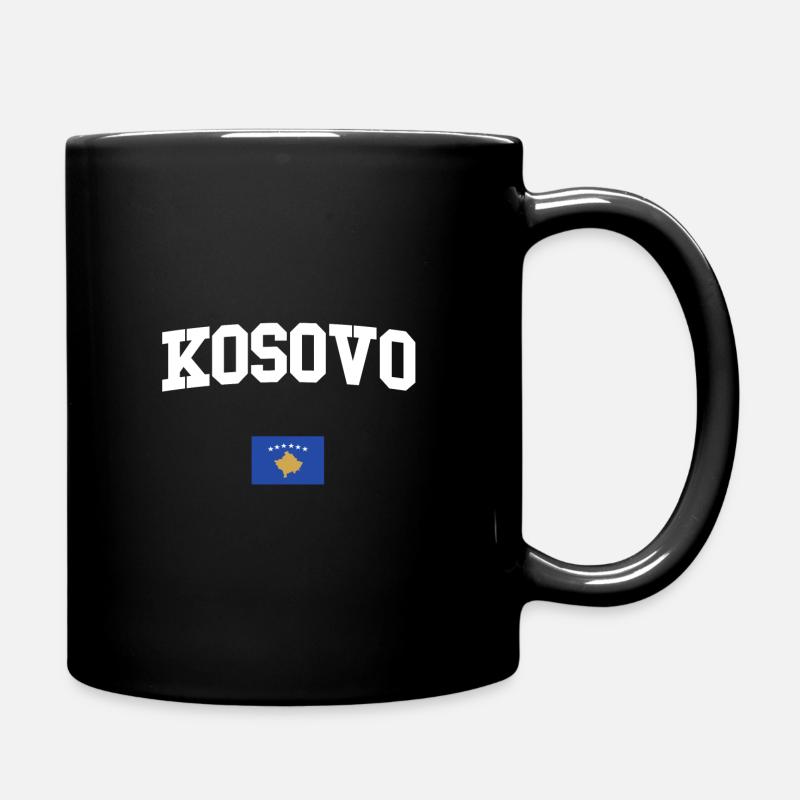KOSOVO - Tasse einfarbig - Schwarz