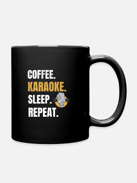 Karaoké & Café | Karaoké Amateurs Karaoke Party - Mug uni - noir