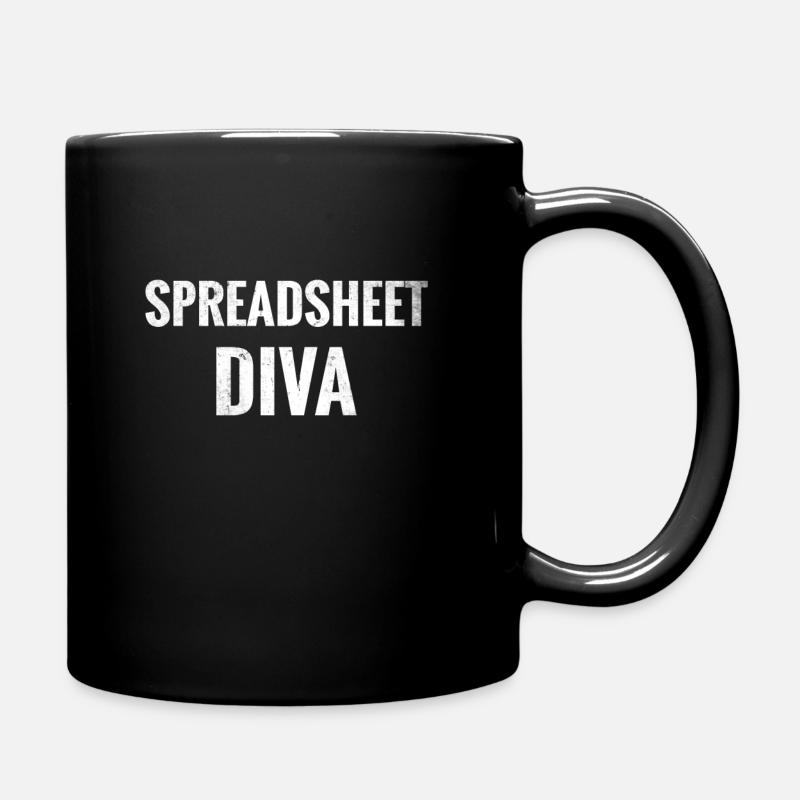 Accounting accountant Accountant - Full Colour Mug - black
