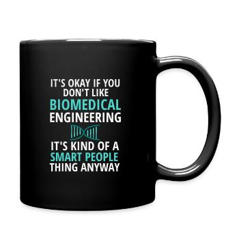 Idée cadeau ingénieur biomédical technicien médical - Mug uni - noir - Droite