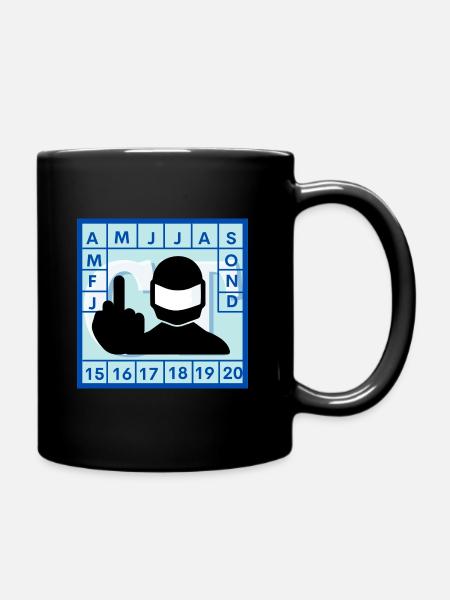 contrôle technique moto - Mug uni - noir