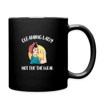 Femme de ménage Ménage - Mug uni - noir - Droite