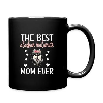 Alaskan Malamute Mama Alaskan Malamute Owner - Full Colour Mug - black - Right