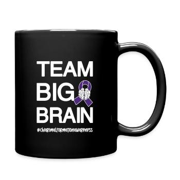 Chiari Malformation Cerveau Des combattants fiers - Mug uni - noir - Droite