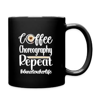 Dance Teacher Recognition Dance Teacher Dance Lessons - Full Colour Mug - black - Right