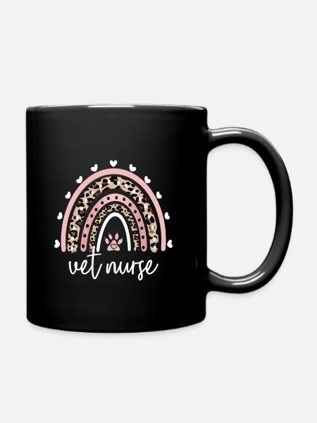 Veterinary Nurse Vétérinaire Assistant vétérinaire - Mug uni - noir