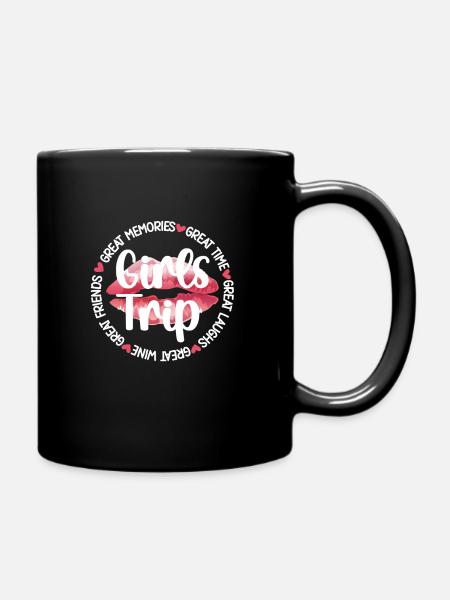 Mädelsurlaub Mädelstrip Urlaub Mädels-Wochenende - Tasse einfarbig - Schwarz