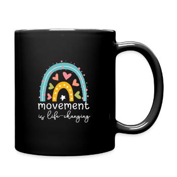 Physiothérapeute en physiothérapie pédiatrique - Mug uni - noir - Droite