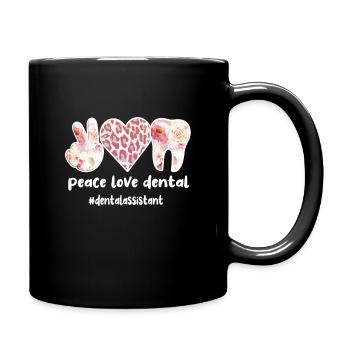 Dental Assistant Dental Assistant Dentist - Full Colour Mug - black - Right