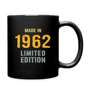 born in 1962 - Full Colour Mug - black - Right