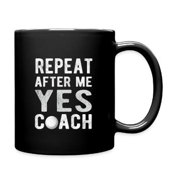 Volleyball Coach Volleyball Coach Volleyball Team - Full Colour Mug - black - Right