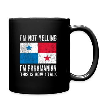 Panama Panama Origine Drapeau panaméen - Mug uni - noir - Droite