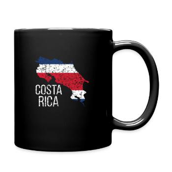 Costa Rica Costa Ricans Costa Rica Roots - Full Colour Mug - black - Right