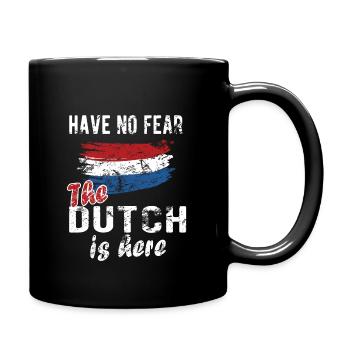 Dutch Netherlands Dutch flag - Full Colour Mug - black - Right