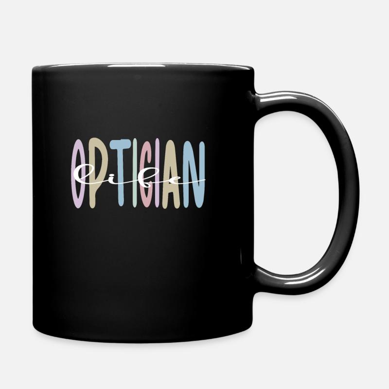 Cadeaux Opticiens Opticiens Optométriste - Mug uni - noir
