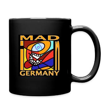 Girl in Dschörmäny "Angstschreier" by COLOR-HEAD - Full Colour Mug - black - Right