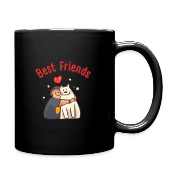 Best friends - Mug uni - noir - Droite