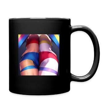 Pride AI - Tasse einfarbig - Schwarz - Rechts