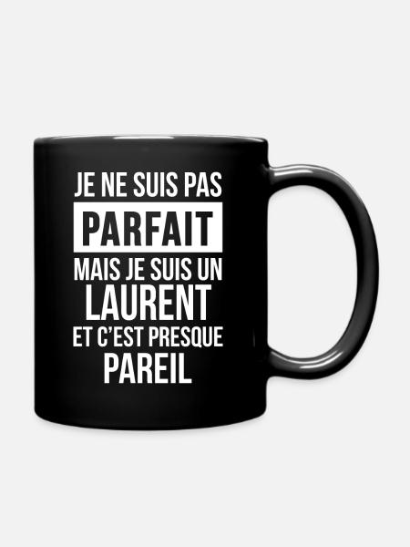 Nom de Famille - LAURENT - Mug uni - noir