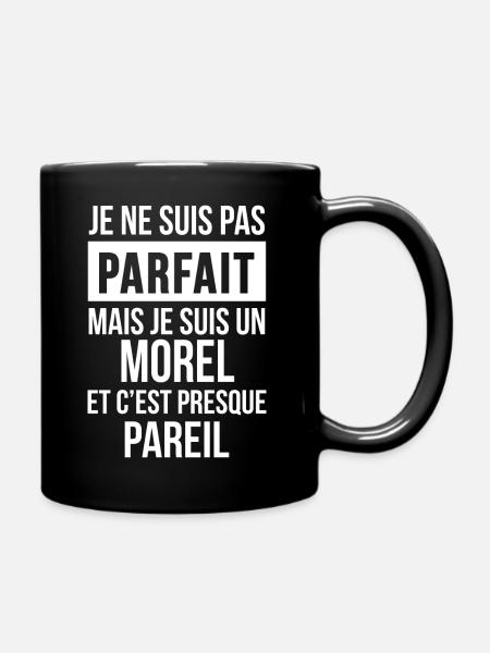 Nom de Famille - MOREL - Mug uni - noir