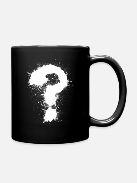 Point d'interrogation - Mug uni - noir