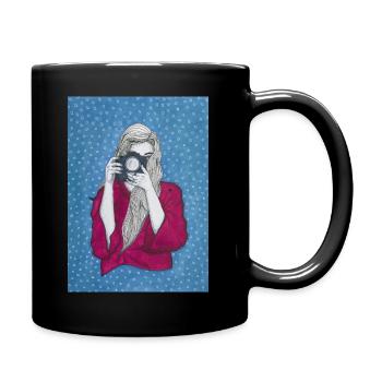Photographer - Full Colour Mug - black - Right