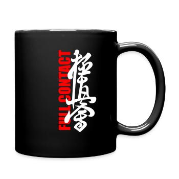 Kyokushinkai Full Contact - Full Colour Mug - black - Right