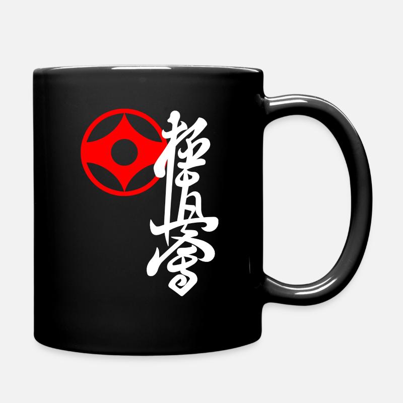 Kyokushinkai karate - Full Colour Mug - black