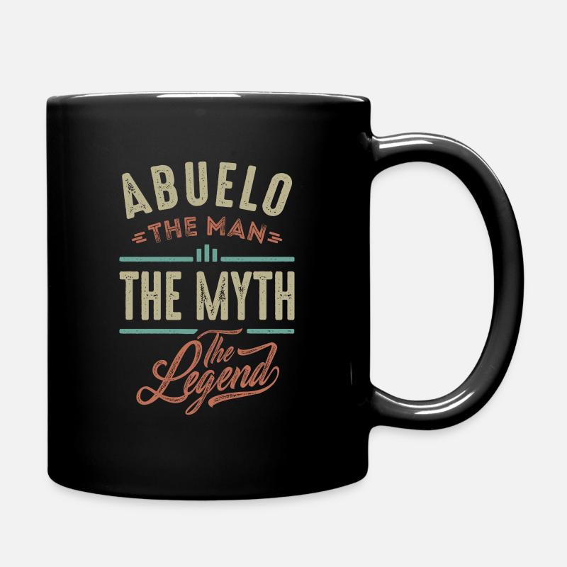 chemises abuelo - Mug uni - noir