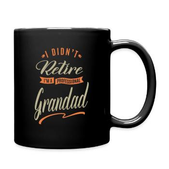 Professional Grandad - Full Colour Mug - black - Right