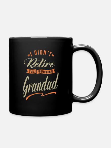 Professional Grandad - Full Colour Mug - black