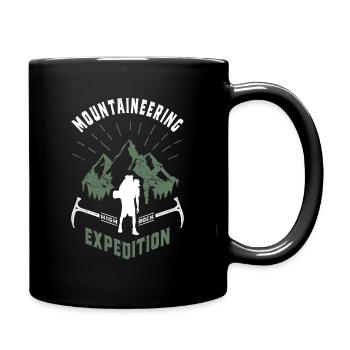 Art d'alpinisme - Mug uni - noir - Droite